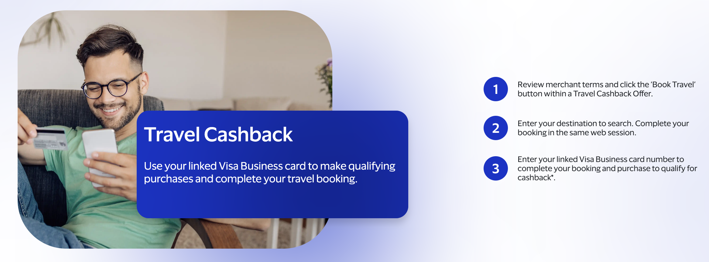 Visa SavingsEdge travel page